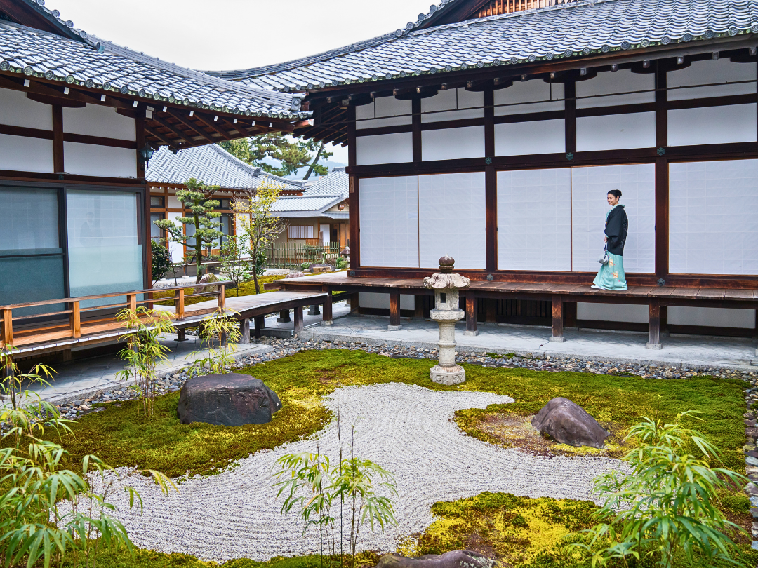 着物で寺めぐり