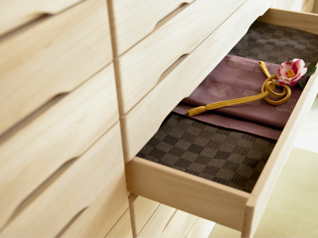 箪笥の中の着物