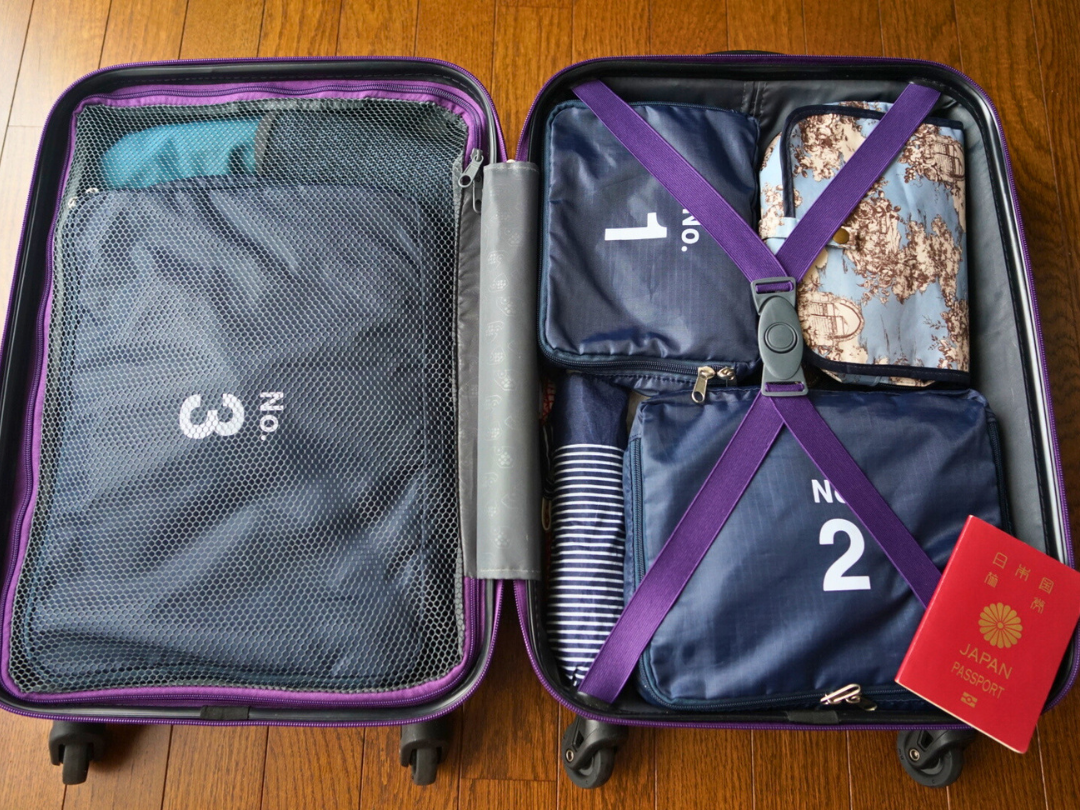 スーツケースパッキングイメージ