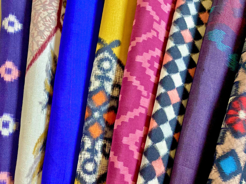 銘仙の代表的な柄の画像