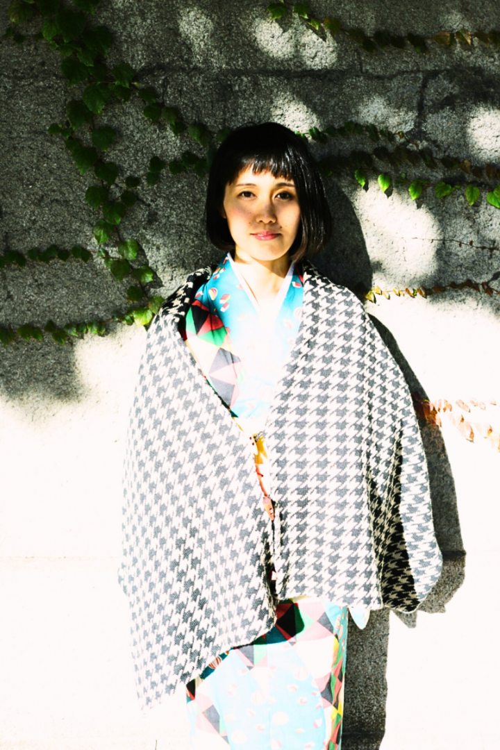 着物にショールイメージ写真