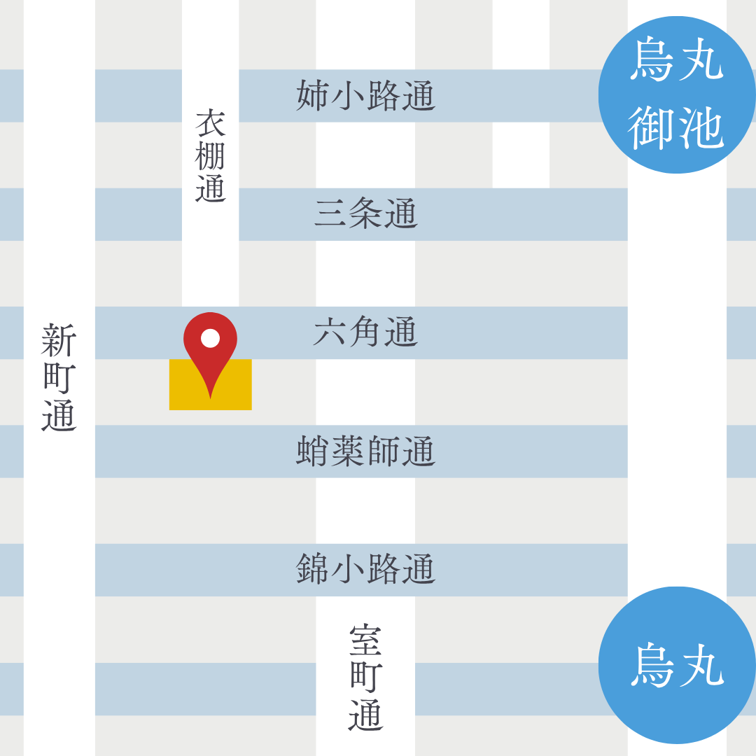 游洛庵までのアクセスマップ