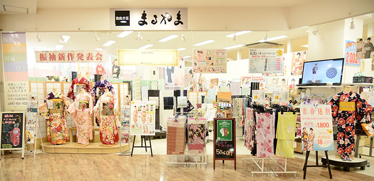 自由が丘まるやま ららぽーとTOKYO-BAY店の店頭